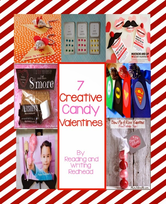 Creative Candy Valentines from Reading and Writing Redhead