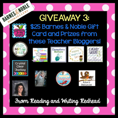 5 For Friday Link Up with my Mega Giveaway!