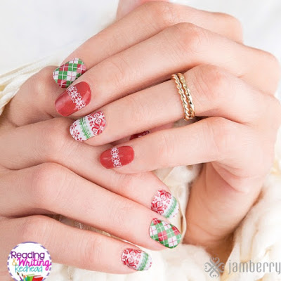 Jamberry Holiday Style AND a Giveaway 