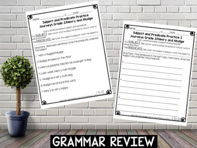Grammar review 2 pages