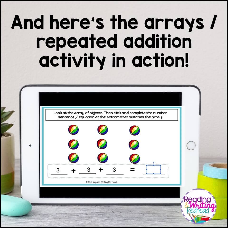arrays and repeated addition