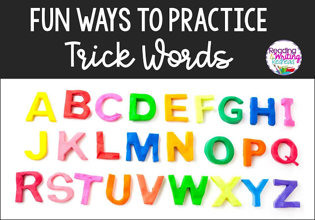 Fun Ways to Practice Spelling Trick Words