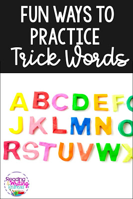 Fun Ways to Practice Spelling Trick Words