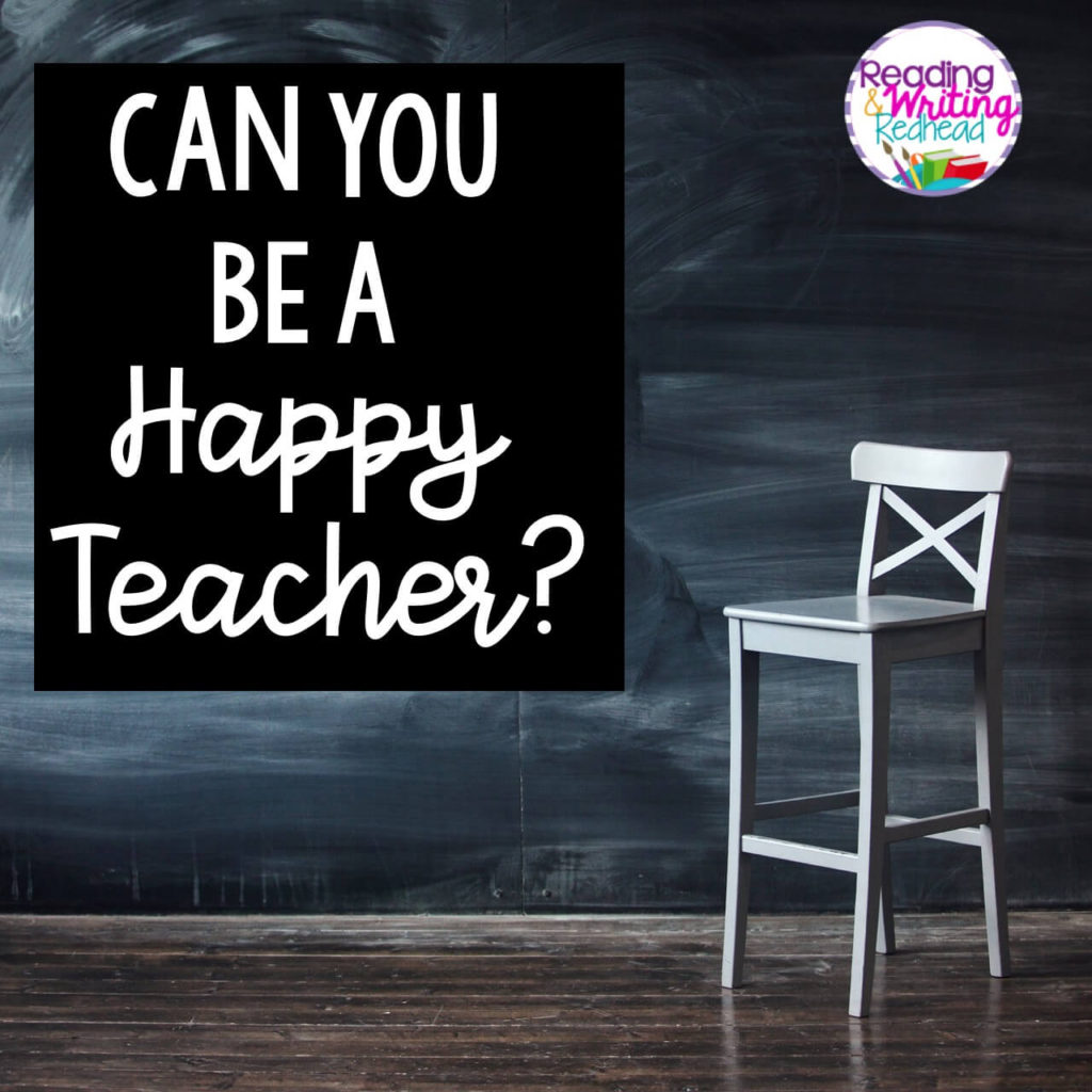 Cover image can you be a happy teacher