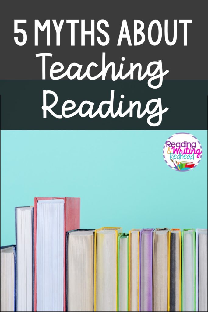 Pin Me: 5 frustrating myths about teaching reading