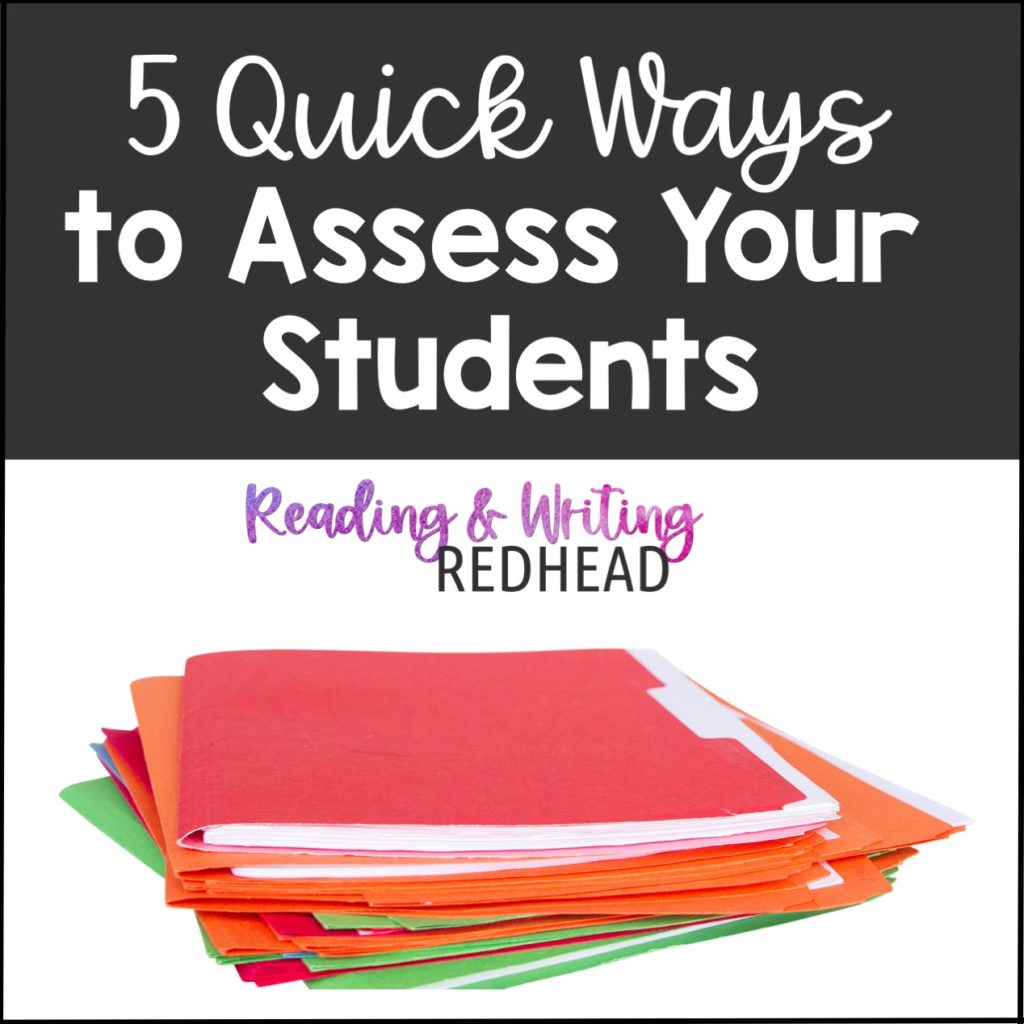 5 Quick Ways to Assess Your Students cover photo