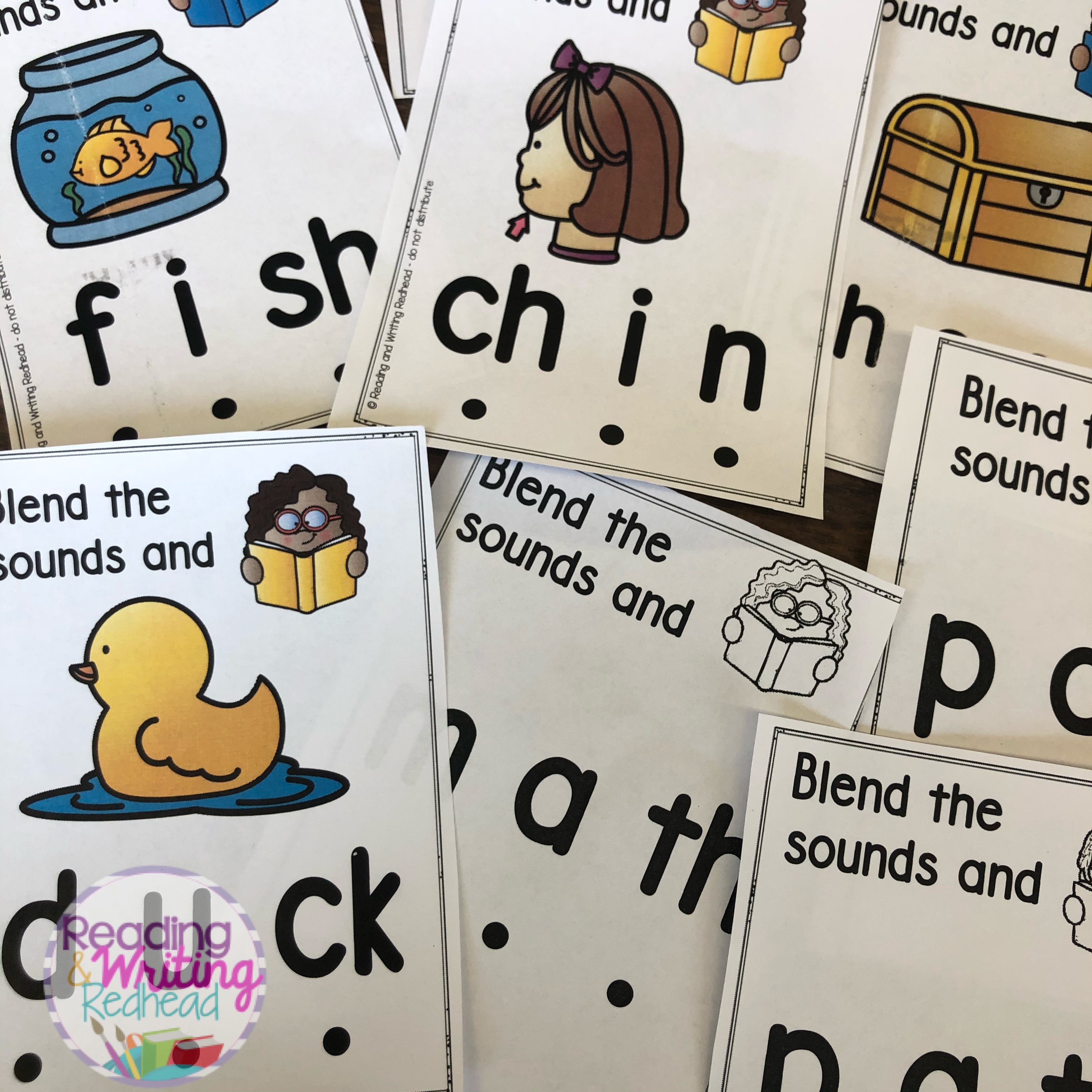 Blend and read words with digraphs