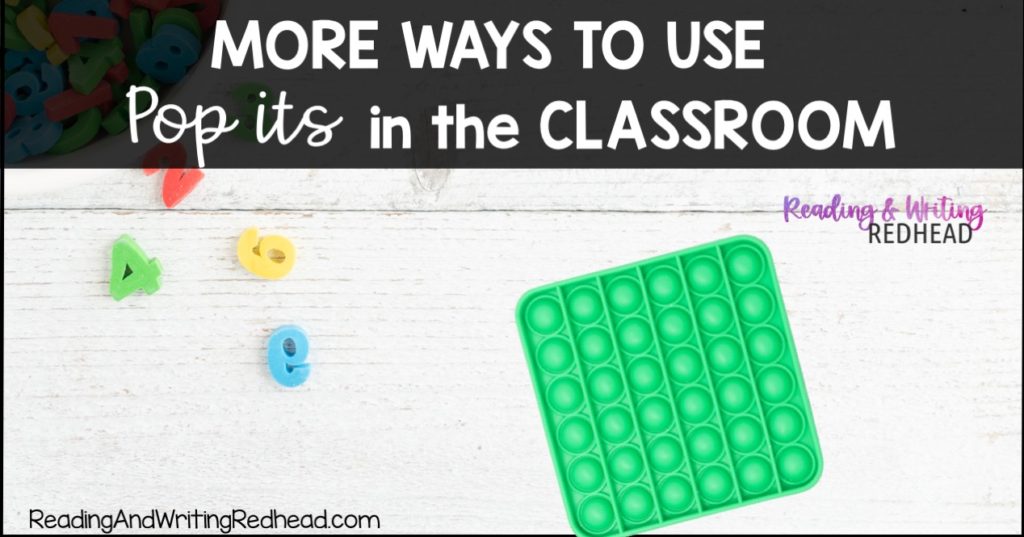 More ways to use pop its in the classroom