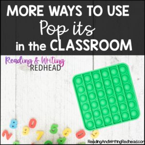 More ways to use pop its in the classroom