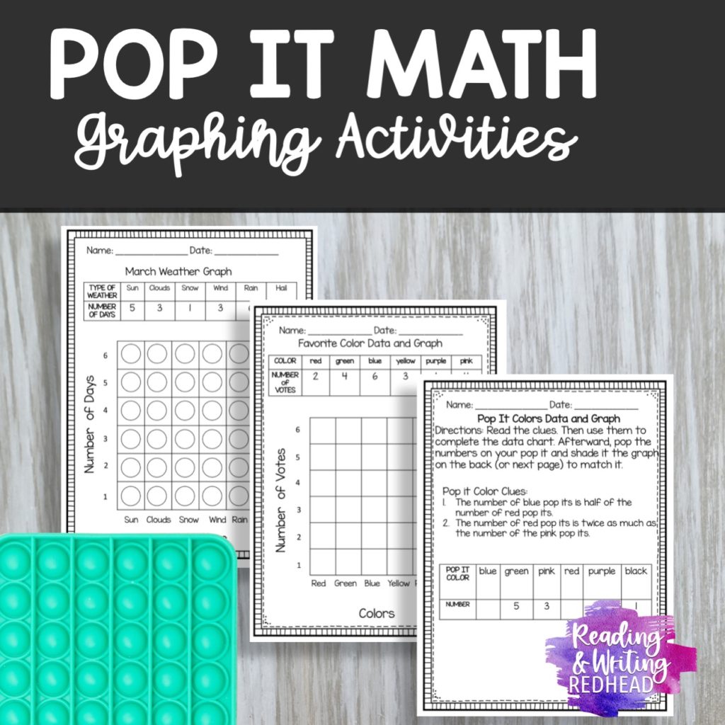 11 More Ways to Use Pop its in the Classroom: Pop it Math Graphing