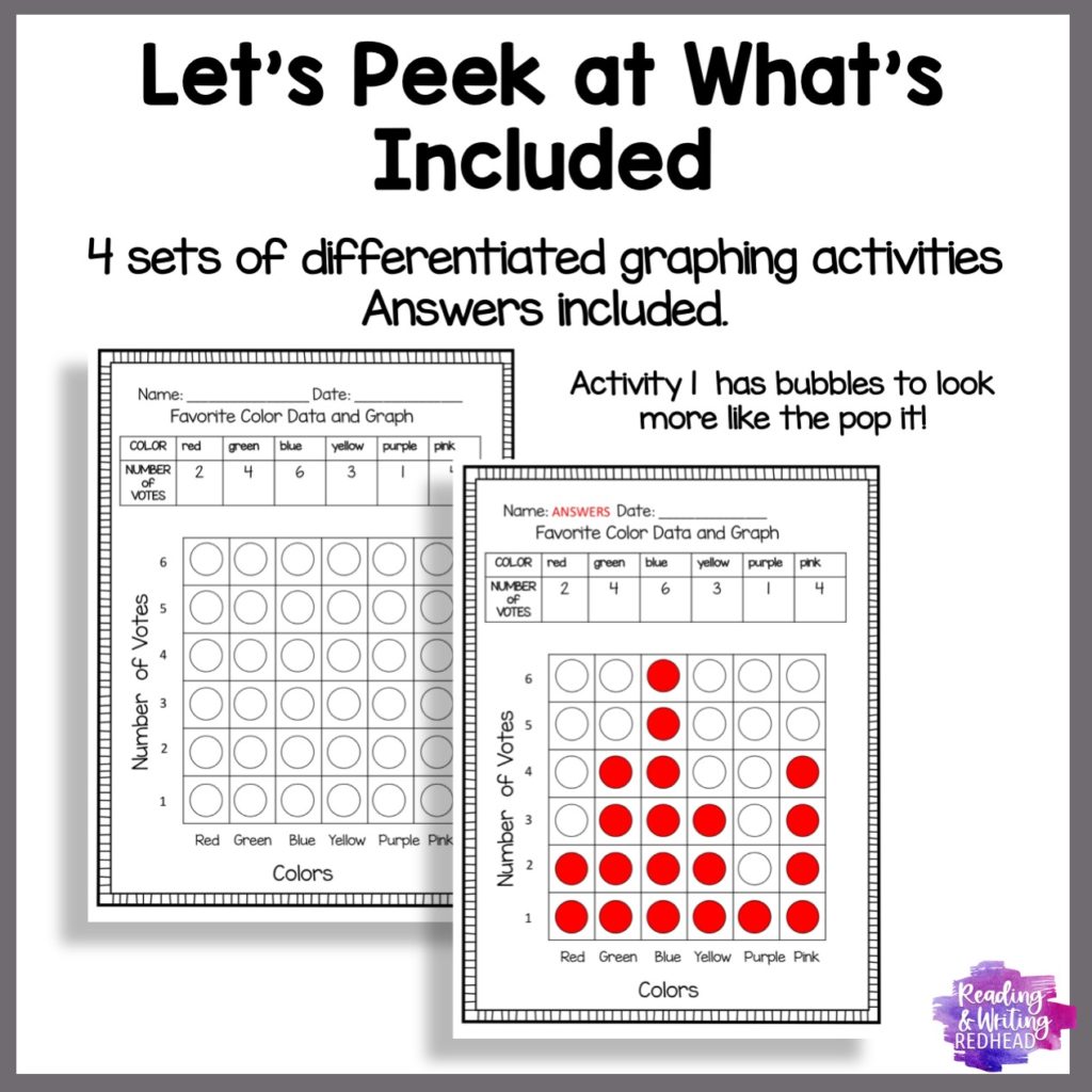 11 More Ways to Use Pop its in the Classroom: Pop it Math Graphing