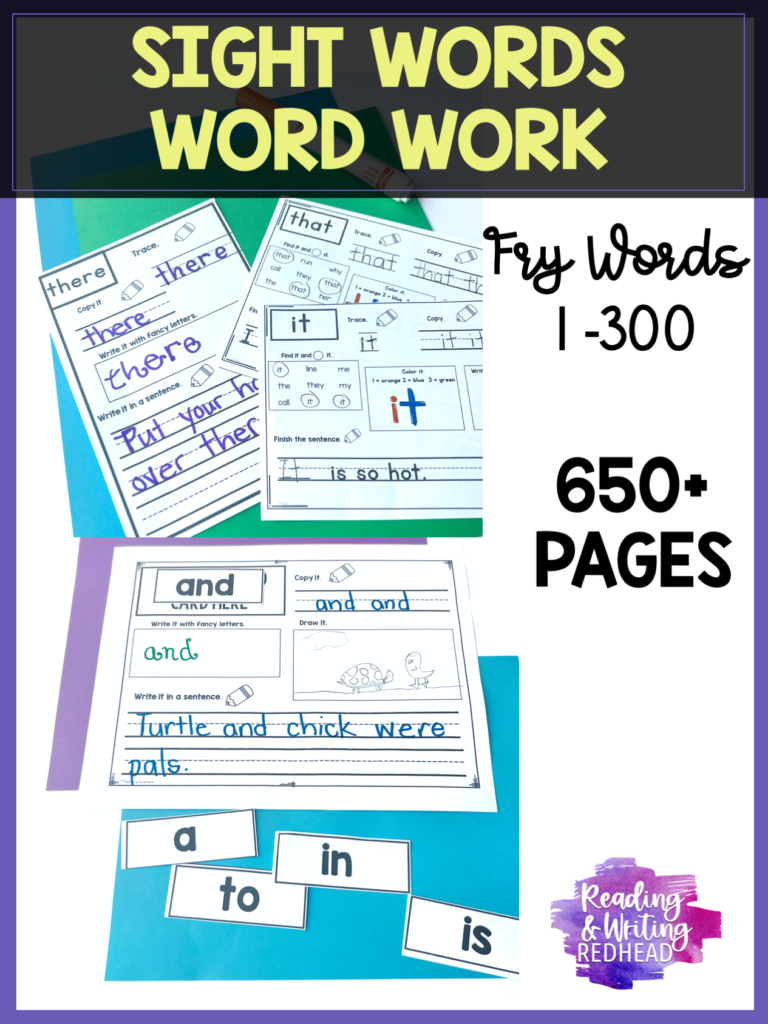 Pin for Sight Word Resources at teachers Pay Teachers