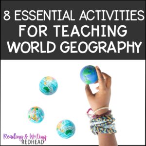 8 ESSENTIAL ACTIVITIES FOR TEACHING WORLD GEOGRAPHY