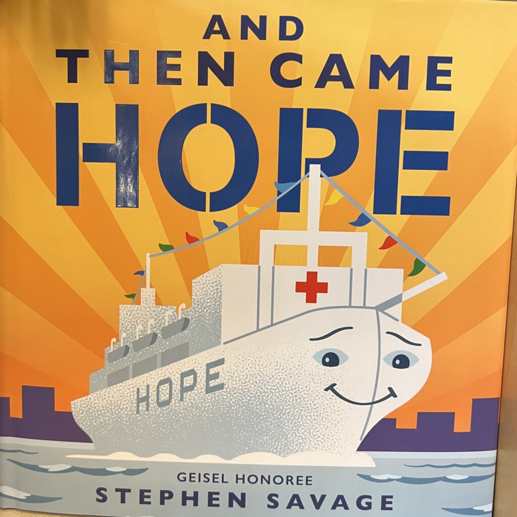 And then Came Hope Book