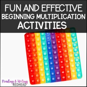 Fun and effective beginning multiplication activities