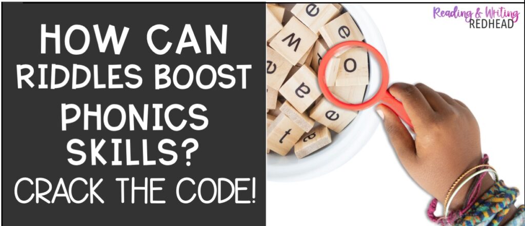 How can word riddles boost phonics skills Crack the code