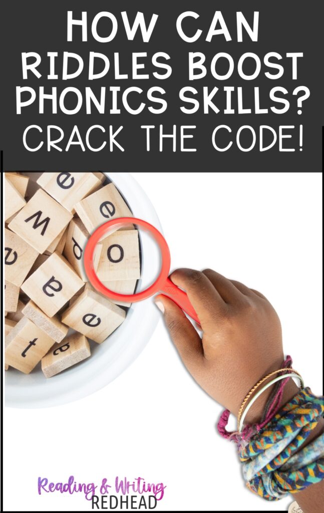 How can word riddles boost phonics skills crack the code