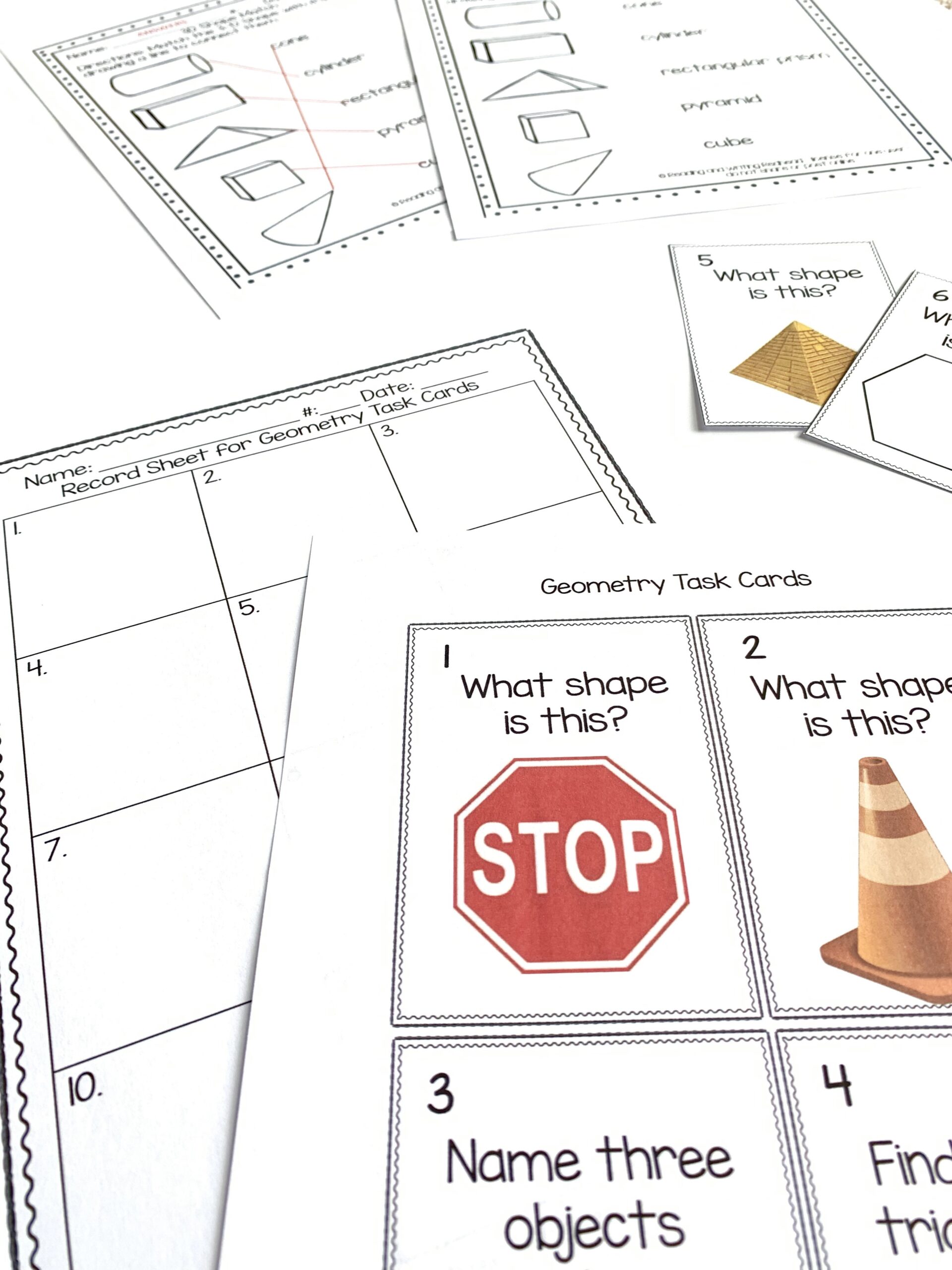 Shape Up Geometry: Hands-On Activities and Teacher Tips to Support All Learners