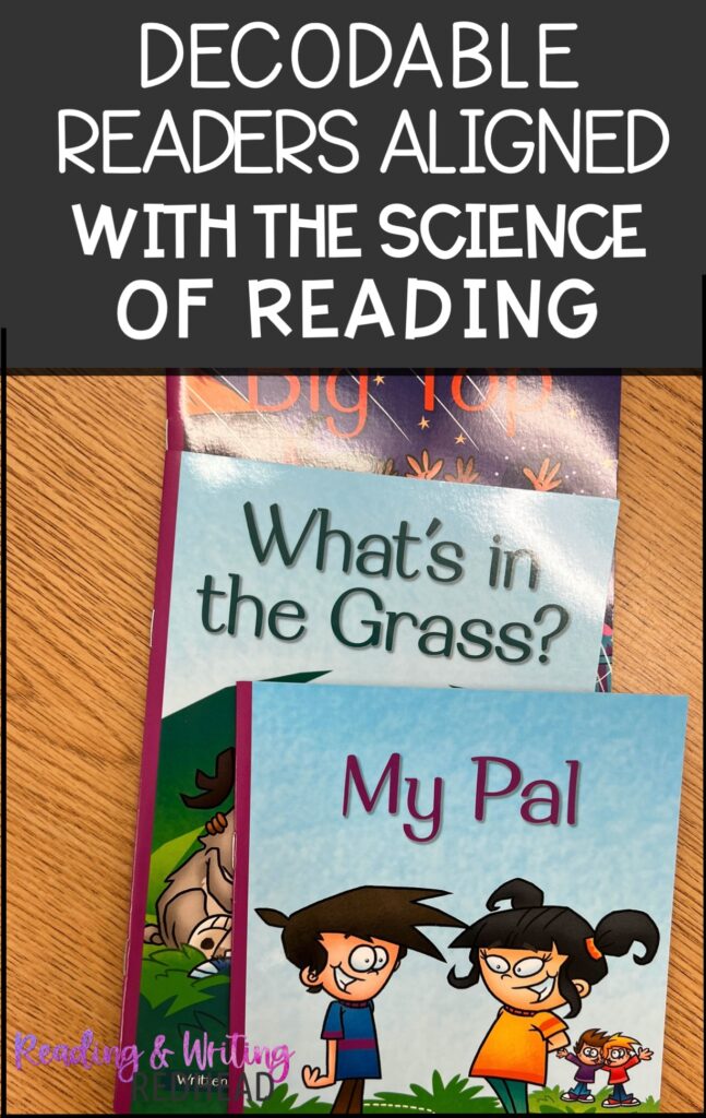 decodable readers aligned with the science of reading pin image