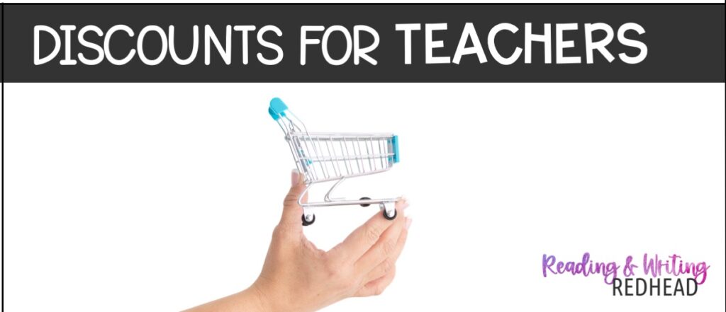 DISCOUNTS for teachers FB post pin