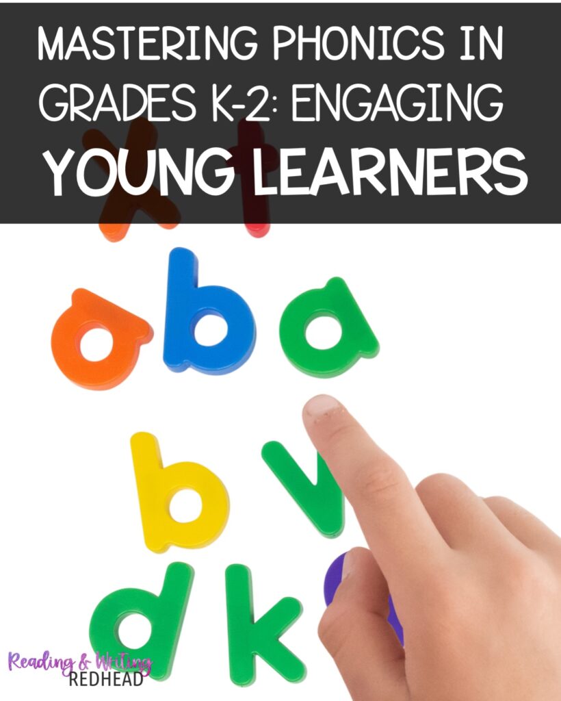 Mastering phonics in grades k-2 engaging young learners with task cards PIN