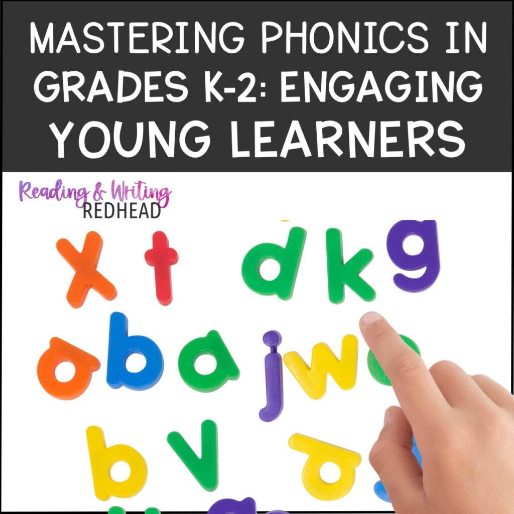 Mastering phonics in grades k-2 engaging young learners with task cards square image
