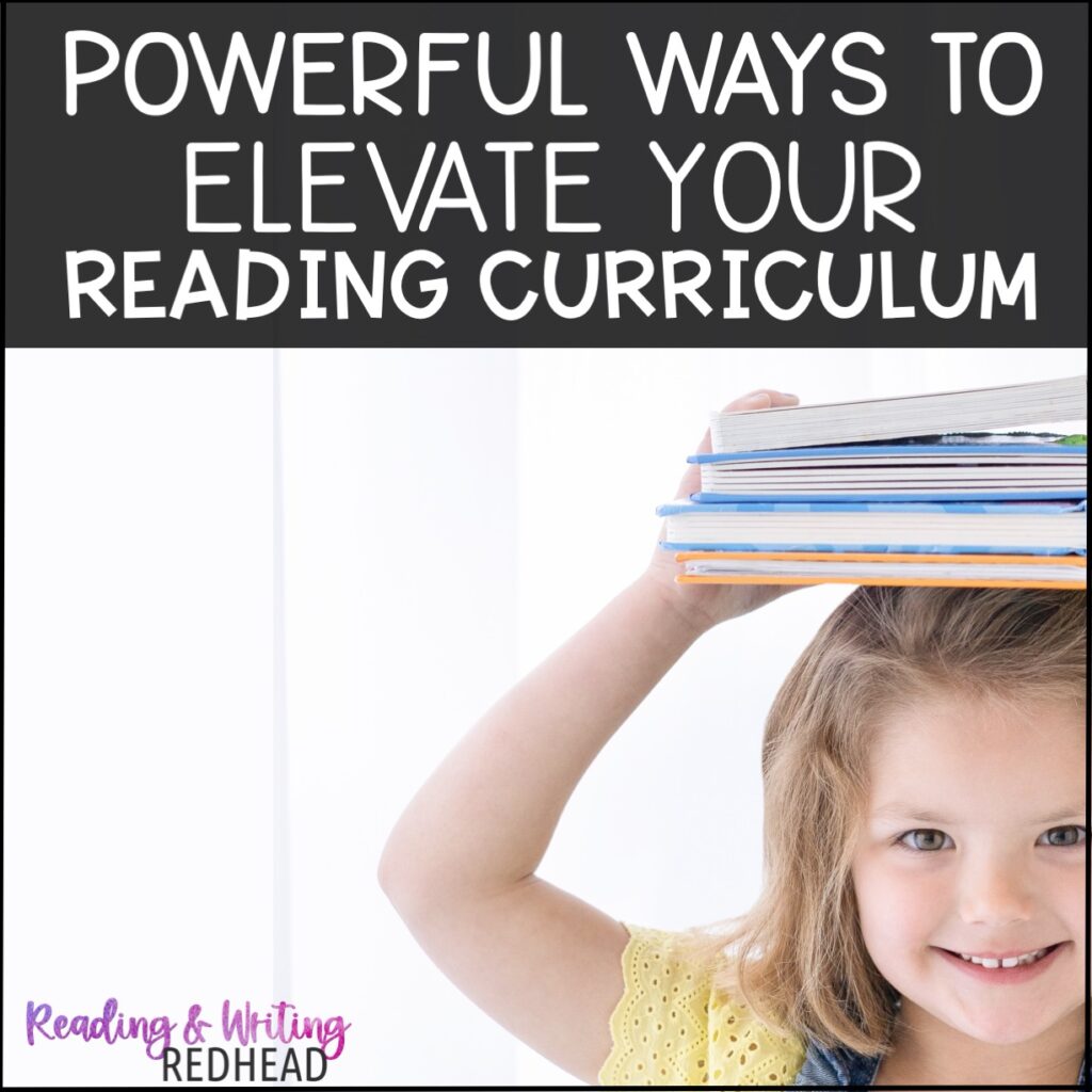 elevate your reading curriculum square