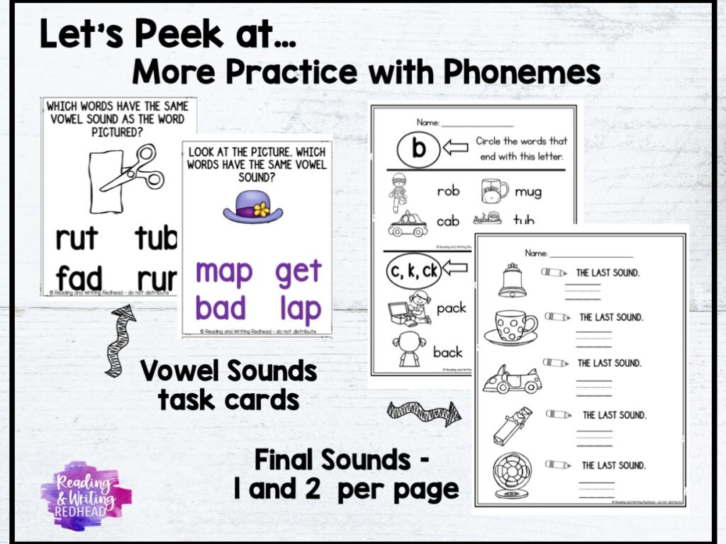 1st grade reading and intervention phonics 6