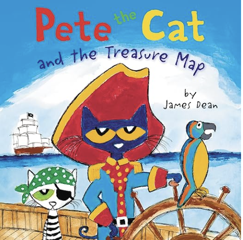 Pete the cat and treasure map geography tips