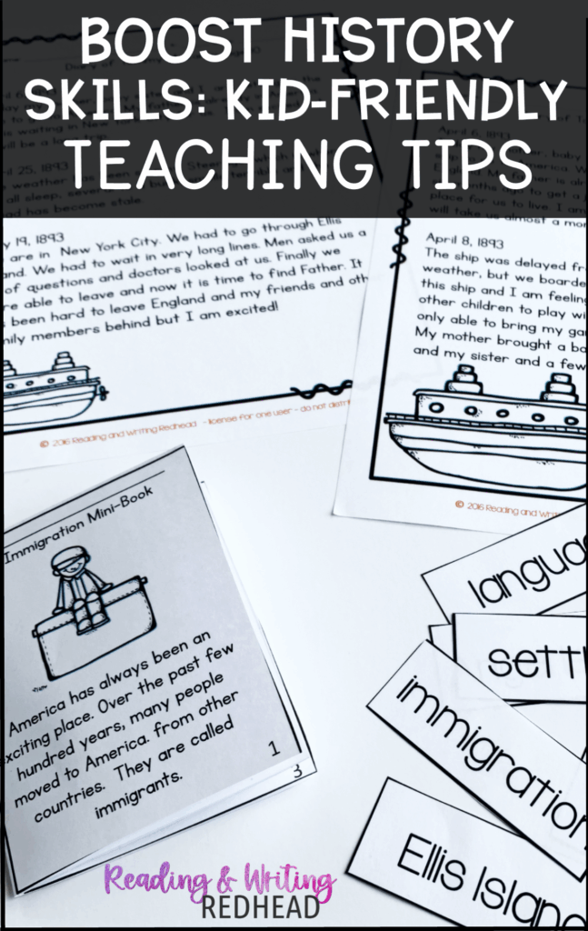Boost history skills now kid friendly teaching tips PIN