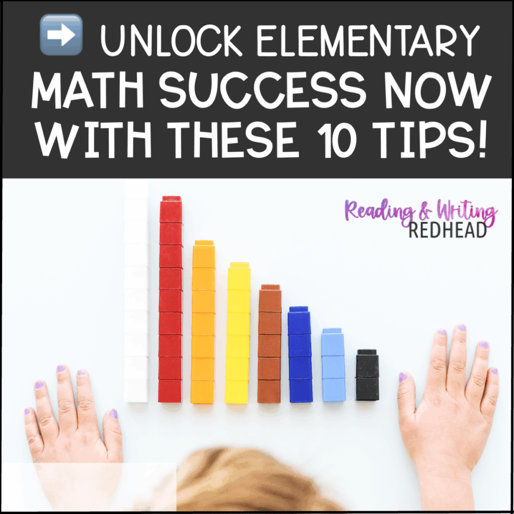 unlock elementary math success now with these 10 tips square