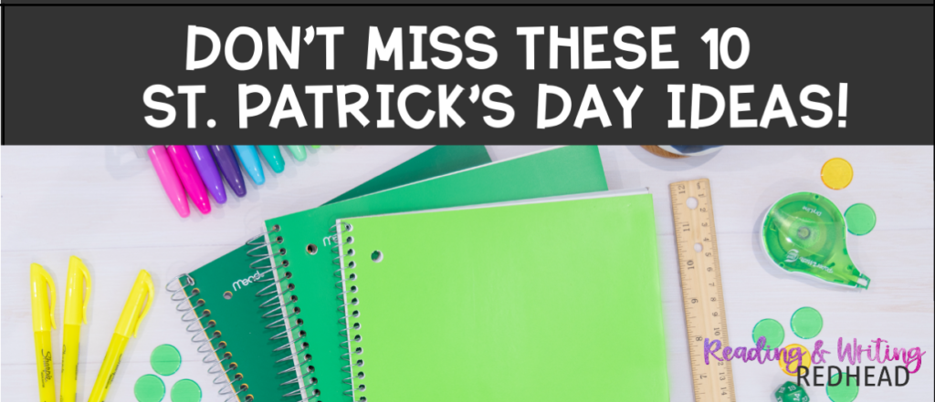 Don't miss these 10 St patrick's day ideas FB
