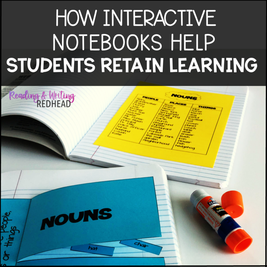 how interactive notebooks help students retain learning