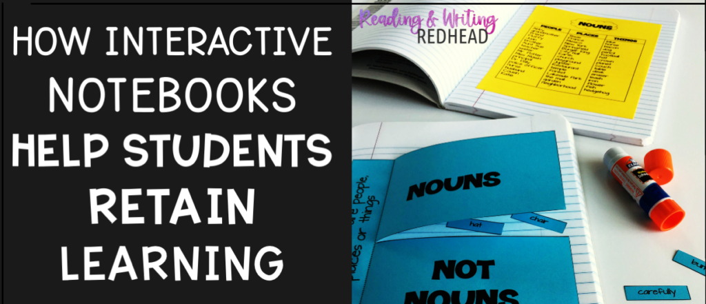 how interactive notebooks help students retain learning fb