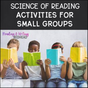 Science of reading small groups phonics