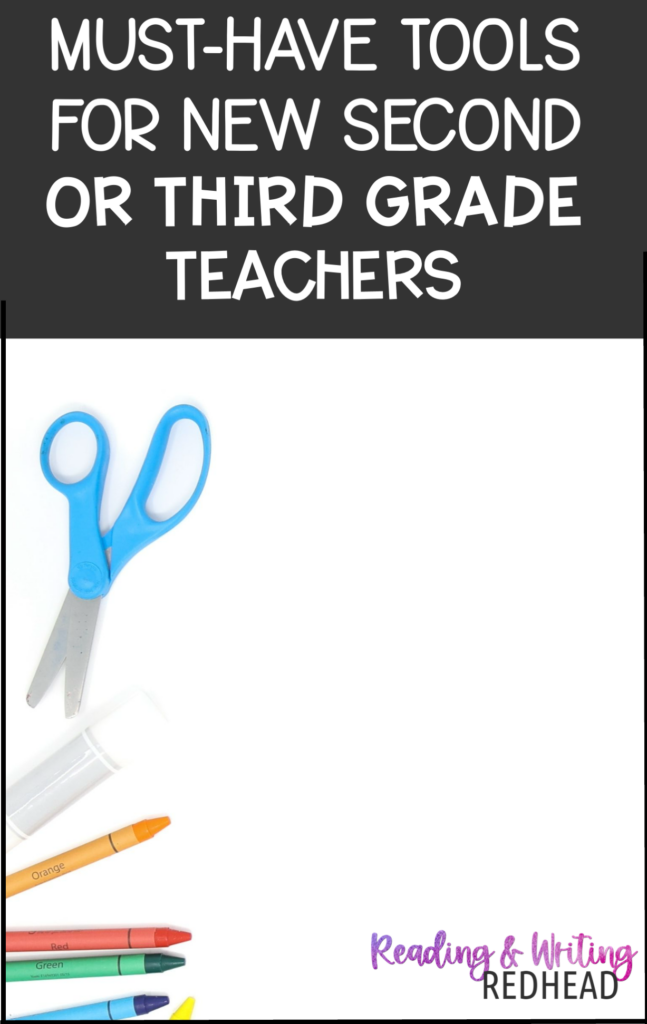 Must-have tools for new second or third grade teachers PIN