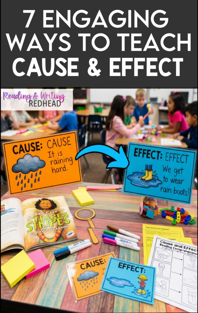 7 engaging ways to teach cause and effect PIN