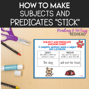 How to make subjects and predicates stick square blog post image